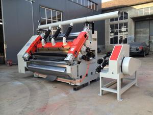 Single <strong>Flute</strong> <strong>Corrugator</strong> 3 Layer <strong>Corrugated</strong> Cardboard Production Line Single Facer <strong>Corrugated</strong> <strong>Machine</strong> - Product Image 2