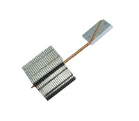 Module de refroidissement OEM avec caloduc en cuivre et ailettes en aluminium pour CPU/GPU d'ordinateur portable et carte mère industrielle
