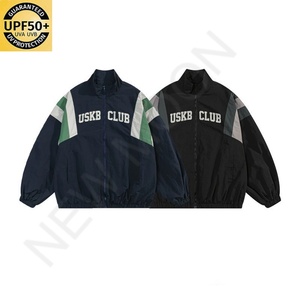 Chaqueta de Protección Solar Personalizada para Primavera y Otoño, Chaqueta Impermeable Funcional para Exteriores, Chaqueta con Capucha y Combinación de Colores - Product Image 3