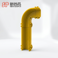 Goulotte de câblage en fibre optique personnalisée de 240 mm en PVC, matériau ABS, pour chemin de câbles en fibre optique