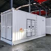 Groupe électrogène silencieux 700 kW avec protection contre les surcharges, triphasé, AVR automatique, 875 kVA, groupe électrogène diesel avec commutateur ATS pour l'industrie