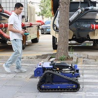 Tondeuse robot à braquage zéro de 60 pouces, à essence, télécommandée, avec accessoires, de fabrication chinoise