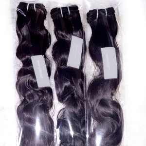 Wholesale <b>Cheap</b> Quality Wave Natural Raw Indian Original Hair <b>Extension</b> High Quality 100% Virgin Remy Hair Machine Double Weft - Product Image 1