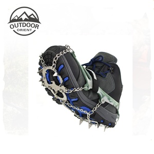Crampons à <span class=keywords><strong>neige</strong></span> et à glace les plus populaires pour la marche en plein air, avec silicone et acier inoxydable, pour le camping et la randonnée - Product Image 2