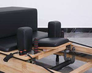 LUMINE Home Quality Professional Oak Foldable <span class=keywords><strong>Pilates</strong></span> Reformer Surface antidérapante Sécurité 6 Spring Resistance <span class=keywords><strong>Pilates</strong></span> Studio Body - Product Image 3