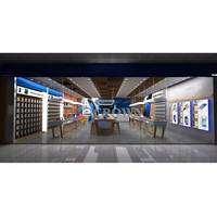Shopping Mall Furniture Design Retail Store Mall Counter Shop case Shop Phone Display Audio Retail Headset Cabinet ODM