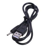 Kabel Pengisi Daya Tablet Domestik DC25 USB-A ke 25x07mm Pengisi Daya Power Bank 1 Meter Mendukung Arus 2A
