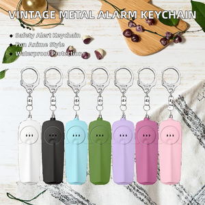 Llavero Mosquetón Metálico Vintage al por Mayor con Sirena Fuerte, Alarma Personal, Impermeable, Apagado Automático, Estilo Moderno <span class=keywords><strong>Lobo</strong></span> - Product Image 2