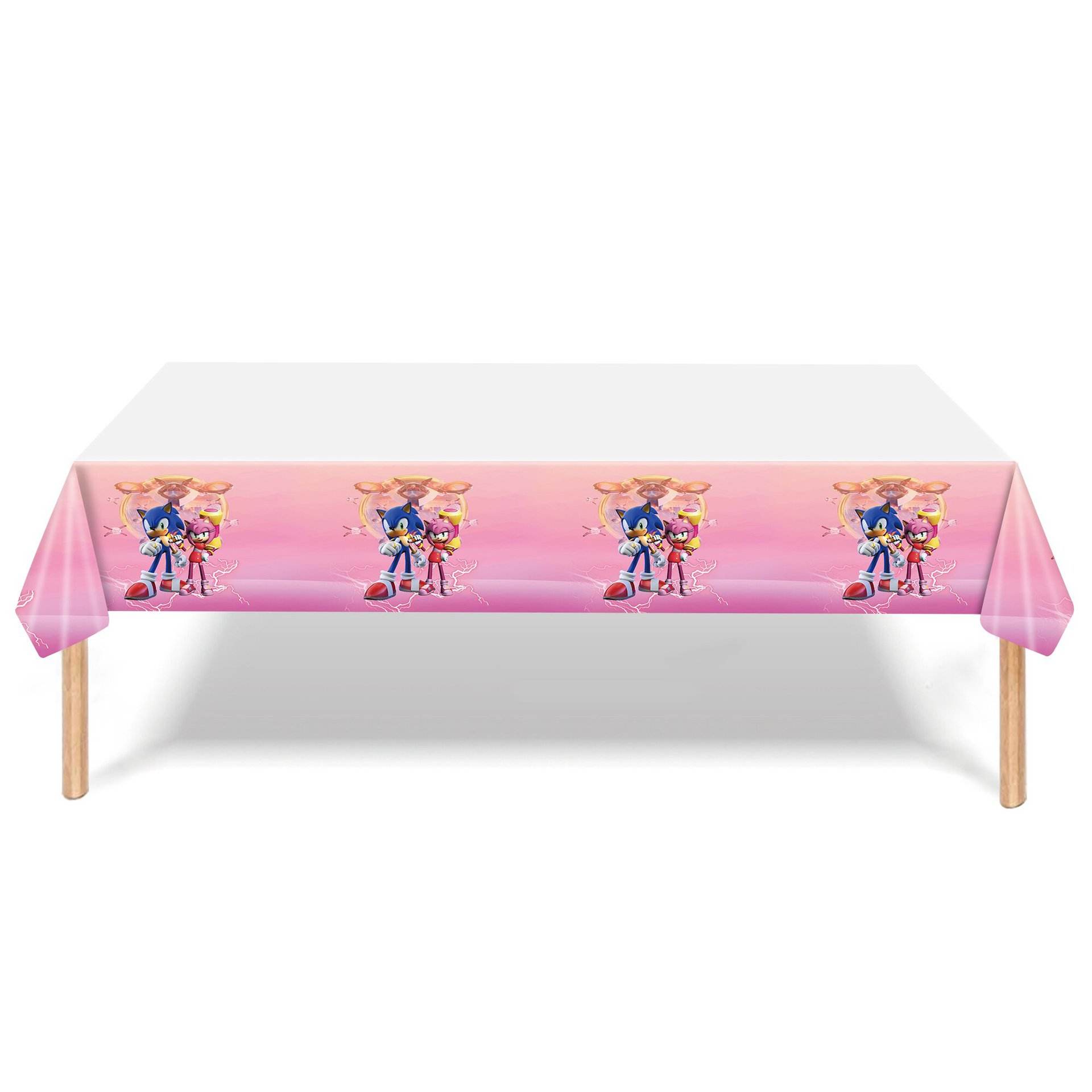 Pink Sonic Tablecloth 108*180