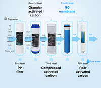 Oem Cina Alkaline seluruh rumah Undersink fluorida penghapusan sistem Filter air pemurni air