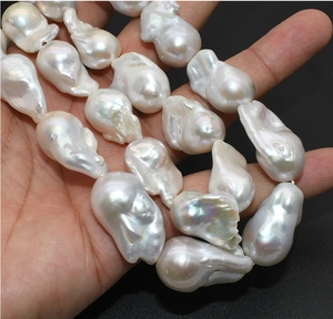 Offre vidéo réelle avant <span class=keywords><strong>achat</strong></span> <span class=keywords><strong>perles</strong></span> barque d'eau douce naturelles de haute qualité pour la fabrication de bijoux de luxe - Product Image 4