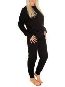 Conjunto Deportivo Personalizado PIHA SPORTS para Mujer, Sudadera con Capucha de Manga Larga a Rayas + Pantalones, Traje Deportivo de 2 Piezas, 4 Colores - Product Image 3