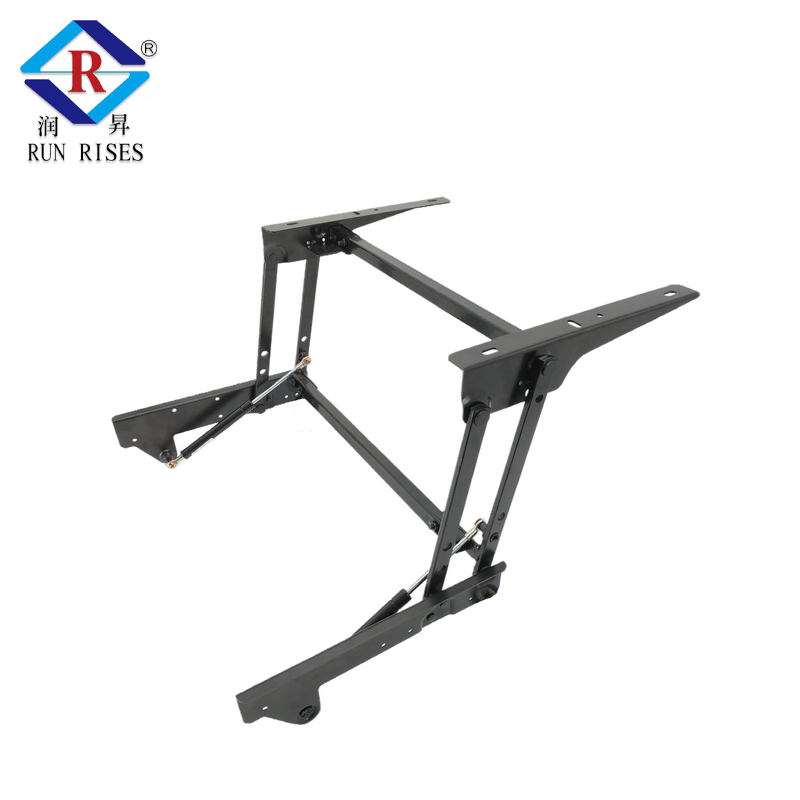 Мебельная фурнитура, настольная система, трансформатор для журнального столика, механизм подъема, механизм для верхнего подъема журнального столика