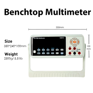 Multímetro Digital de Bancada VA801C 60000 Contagens True RMS VFD Voltímetro de Corrente Temperatura LAN Bluetooth de Mesa Alta Precisão - Product Image 4