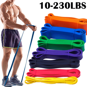 Bande de résistance extensible Durable, sangles de traction robustes, boucles de levage de puissance pour l'entraînement - Product Image 4