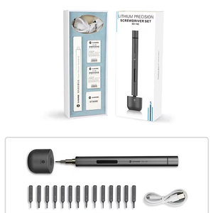 Ánh nắng mặt trời thép hợp kim SD-18E Screwdriver điện Set với <span class=keywords><strong>Mini</strong></span> Screwdriver hộp lưu trữ cho iPhone <span class=keywords><strong>iPad</strong></span> Bảng công cụ sửa chữa - Product Image 1