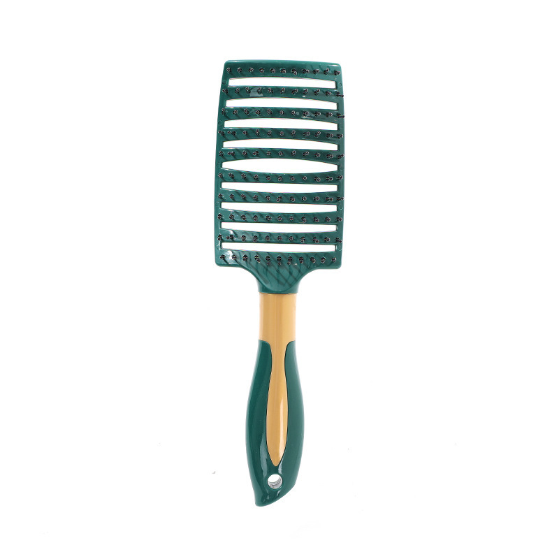 Verde oscuro [peine curvo grande]