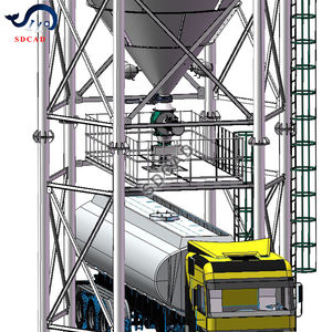 <span class=keywords><strong>Silo</strong></span> per Ceneri di Carbone con Rivestimento Resistente all'Usura e Protezione dall'Abrasione per Prestazioni Durature - Product Image 6