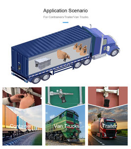Satelliten schloss GPS Container Tracking Intelligentes Vorhänge schloss GPS Vehicle Tracker - Product Image 4