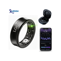Anneau intelligent SHR K3 en alliage, contrôle par application, suivi du rythme cardiaque et du sommeil, tracker multisports de fitness 2025