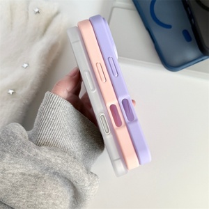 เคสโทรศัพท์ใสแบบแม่เหล็กไร้สาย Candy Matte สำหรับ iPhone 17 Pro Max 16 15 14 Plus ป้องกันการกระแทก ฝาหลังแข็ง - Product Image 6