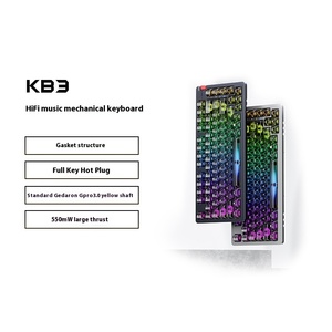 FiiO KB3 HIFI Gateron marque <span class=keywords><strong>haut</strong></span> <span class=keywords><strong>de</strong></span> <span class=keywords><strong>gamme</strong></span> en alliage d'aluminium filaire musique <span class=keywords><strong>clavier</strong></span> <span class=keywords><strong>de</strong></span> jeu mécanique pour ordinateur portable pour Mac bureau PC Gamer - Product Image 2