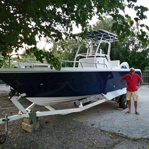 Produttore di Barche: Yacht da Pesca in Vetroresina da 24 Piedi (7,20m) con Consolle Centrale e Tettuccio, <span class=keywords><strong>Traghetto</strong></span> da Pesca - Product Image 5