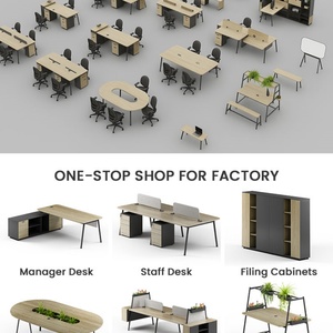 Muebles de Oficina de Diseño Moderno en Madera de Lujo, Venta al por Mayor de Fábrica, OEM Personalizado, Escritorio Ejecutivo de Madera - Product Image 6