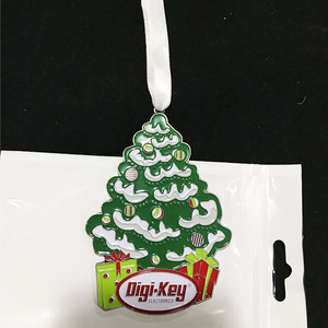 Design personalizzato decorazioni in lega di zinco 2025 metallo forniture regalo ornamenti albero di natale ciondolo palle albero decorazioni ornamenti - Product Image 3