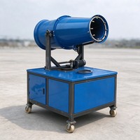 Canon à brouillard monté sur tracteur avec entraînement par prise de force pour la lutte antiparasitaire des vergers et l'épandage d'engrais