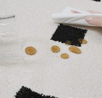 Moderner Retro-Wohnzimmerteppich Wasserfleckresistent Gittermuster Moderner Stil Sofateppich Couchtisch Schlafzimmerteppich Bestseller