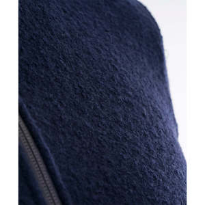 LUKLA felpa da uomo Streetwear con cappuccio in lana grigia leggera con stampa solida con zip ampia con motivo a forma di ragno con motivo stampato con cappuccio foderato - Product Image 4