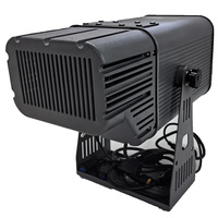 GLEE 500W 600W LED Auto Motorizado ZOOM Exterior Impermeable Gobo Logo Proyector de proyección rotativa Luz