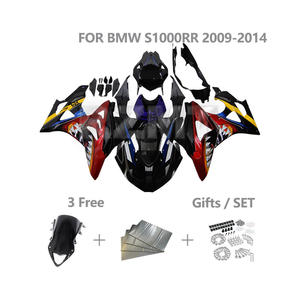 Pour BMW S1000RR HP4 2009-2014 2010 2011 2012 Carénages de moto Kit de carénage personnalisé Kit complet de carrosserie ABS Injection B1012-1008b - Product Image 1