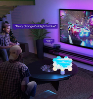 Système d'éclairage intelligent Cololight Hexagon RGB pour la maison, système musical, multicolore, AUTO, cristal lumineux pour la décoration intérieure, kit et système