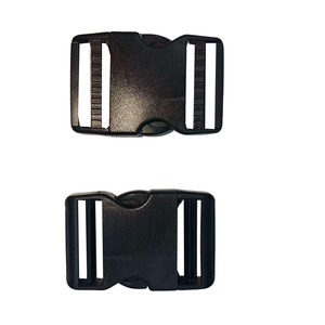 25mm Black POM Side Release <strong>Buckle</strong> with <strong>Push</strong> <strong>Button</strong> for Luggage Backpack Strap Adjuster Safety Strong Hardware Accessories - Product Image 2