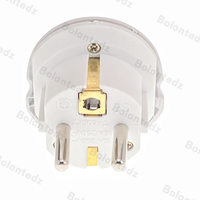 Adaptateur universel pour prise EU, multifonction, convertisseur UK EU US AU vers Euro Schuko Type-F, prise de courant 10A avec obturateur de sécurité