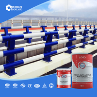 Peinture anticorrosion pour structure en acier Qianlang, couche de finition protectrice durable à base de résine acrylique