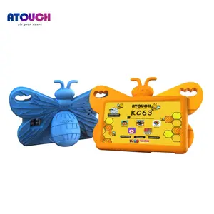 ATOUCH kc63 Model 7 Inch Android Tablet Kids Early Education Tablet PC With Butterfly Case