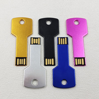 Clé USB en métal portable de vente chaude 64 Mo 128 Mo 256 Mo 512 Mo USB 2.0 Bâton promotionnel
