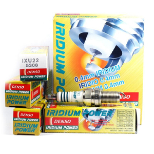 หัวเทียนอิริเดียม DENSO 0.4 มม. รุ่น IXU22 รหัส OE 9004851197 สำหรับรถยนต์เบนซิน นิวเซล นิวอัลโต ลิอาน่า วากอนอาร์ วู่หลิง เซเนีย - Product Image 1