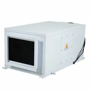 wholesale ceiling dehumidifier 138 liter dehumidifier ducted type for pool with R410a