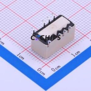 G6S-2F-TR DC24 Signal Relay SMD,7.3x14.8mm Relay 24V 2 Changeover: 2C (DPDT-Changeover)::: 250V-AC/220V-DC Silver + Gold Plated - Product Image 2
