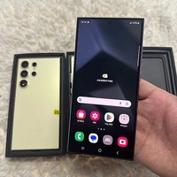 Teléfono Móvil S24 Ultra Original Usado al por Mayor, Grado A+, con S-pen, 12GB de RAM, 5G, Pantalla de 6.8 Pulgadas, 3 Meses de Garantía