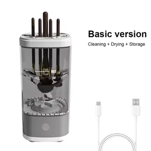 Limpiador de brochas de maquillaje Usb, limpiador de rotación automática para limpieza profunda, licuadora de lavado giratoria portátil - Product Image 6