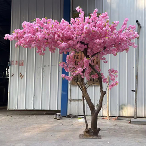 ต้นซากุระประดิษฐ์ตกแต่ง ดอกซากุระสีชมพู ดอกซากุระปลอม สำหรับตกแต่งภายในและภายนอกบ้าน สำนักงาน งานปาร์ตี้ - Product Image 1