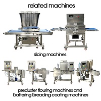 Machine automatique commerciale pour la fabrication de galettes de viande, de burgers, de steaks de poisson et de galettes de viande congelée