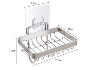 Portapiatti da bagno moderno portaoggetti a muro Organizer ad angolo - Product Image 6
