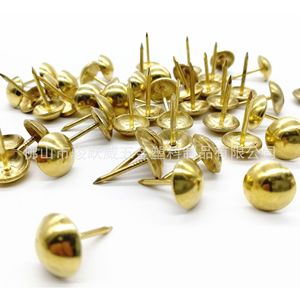 Junyuewei Imitation <b>Gold</b> Studs 16mm Diameter Iron Decorative <b>Sofa</b> Hardware Durable Upholstery Accessories - Product Image 3
