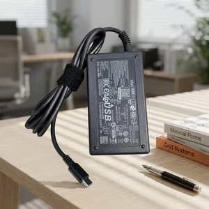 อะแดปเตอร์โน้ตบุ๊ค 65W 19.5V 3.33A Type-C สำหรับสำนักงาน บ้าน ธุรกิจ การเดินทาง และการทำงาน รองรับการชาร์จเร็ว Type-C PD - Product Image 2